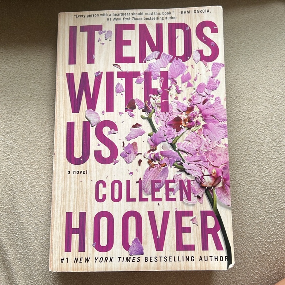 It ends with us by Colleen Hoover AND too wild to tame book by tessa bailey